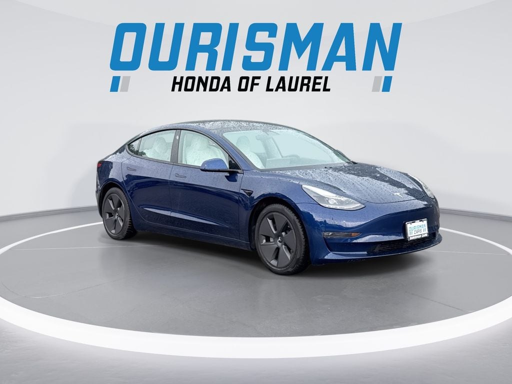 Used 2021 Tesla Model 3 Base with VIN 5YJ3E1EB8MF059707 for sale in Laurel, MD