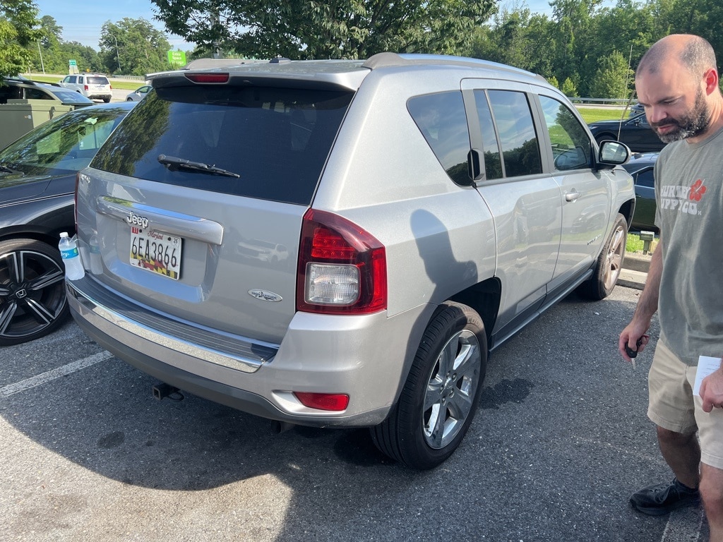 Used 2015 Jeep Compass Latitude with VIN 1C4NJCEA3FD115649 for sale in Frederick, MD