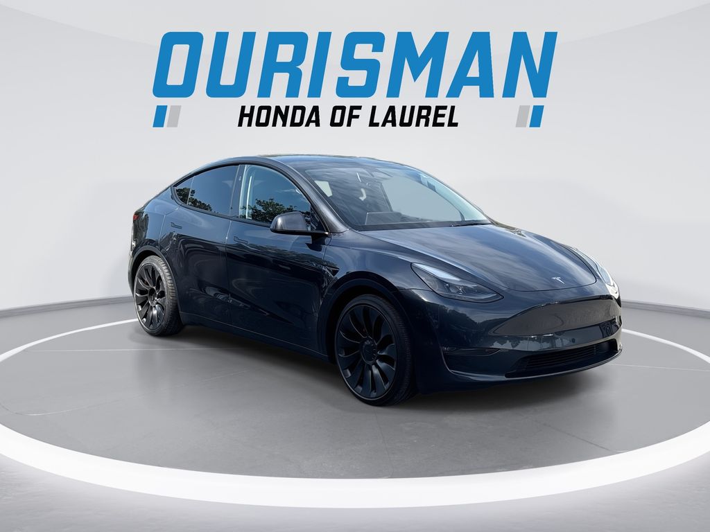 Used 2025 Tesla Model Y Performance with VIN 7SAYGDEF9SA341517 for sale in Laurel, MD