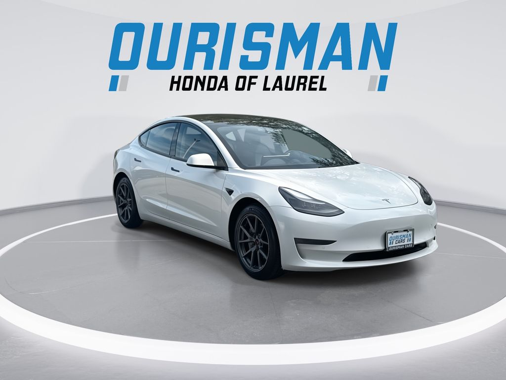 Used 2022 Tesla Model 3 Long Range with VIN 5YJ3E1EB3NF181358 for sale in Laurel, MD