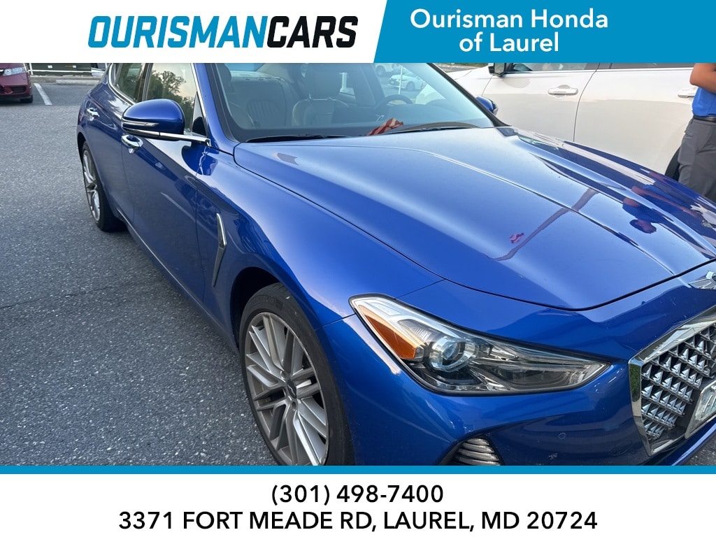 Used 2021 GENESIS G70 Standard with VIN KMTG34LA2MU075431 for sale in Laurel, MD