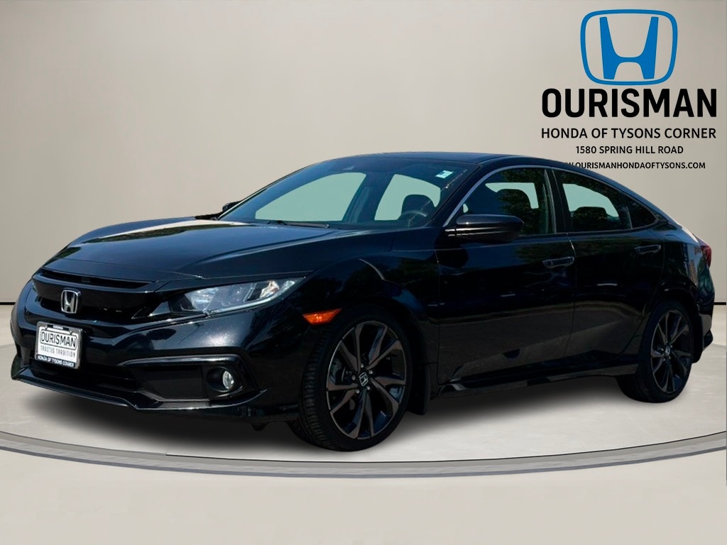 Used 2020 Honda Civic Sport with VIN 2HGFC2F85LH574279 for sale in Vienna, VA