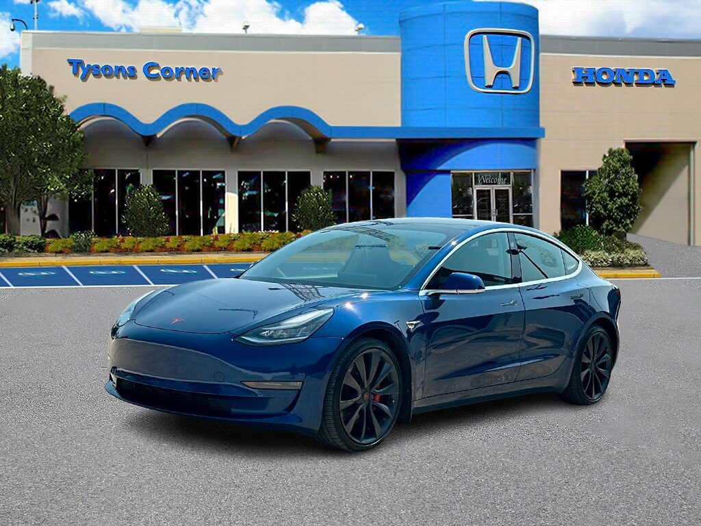 Used 2020 Tesla Model 3 Base with VIN 5YJ3E1EC9LF796308 for sale in Vienna, VA