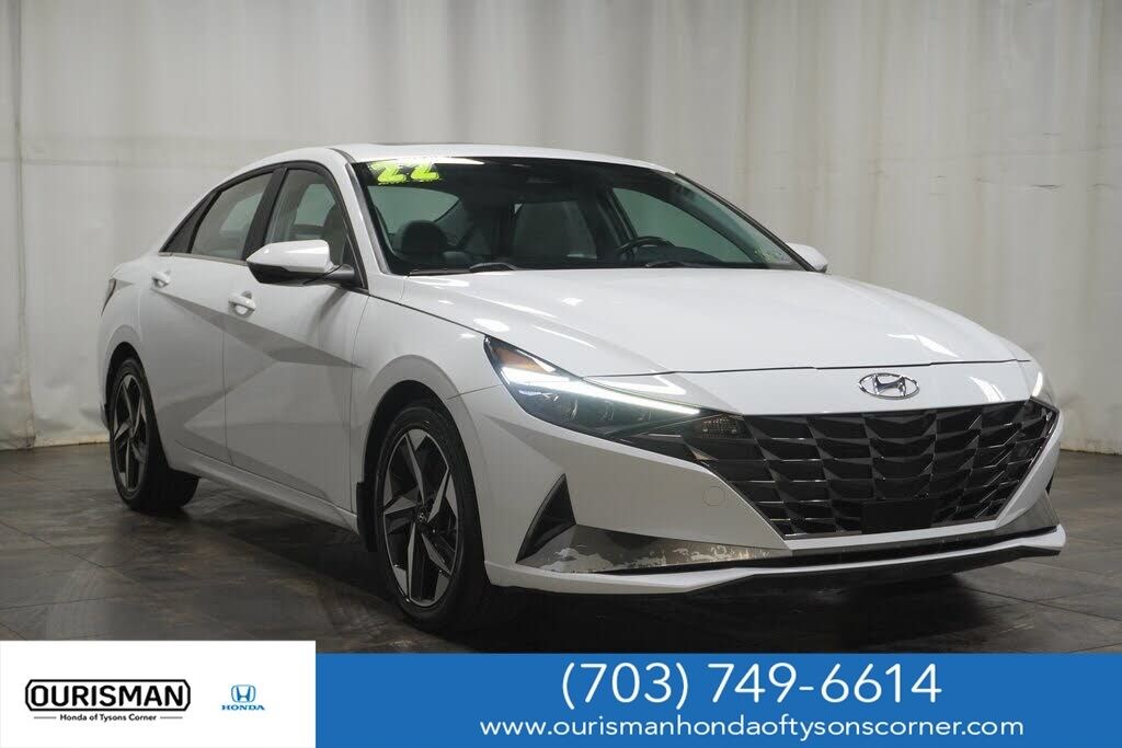 Used 2021 Hyundai Elantra HEV Limited Sedan