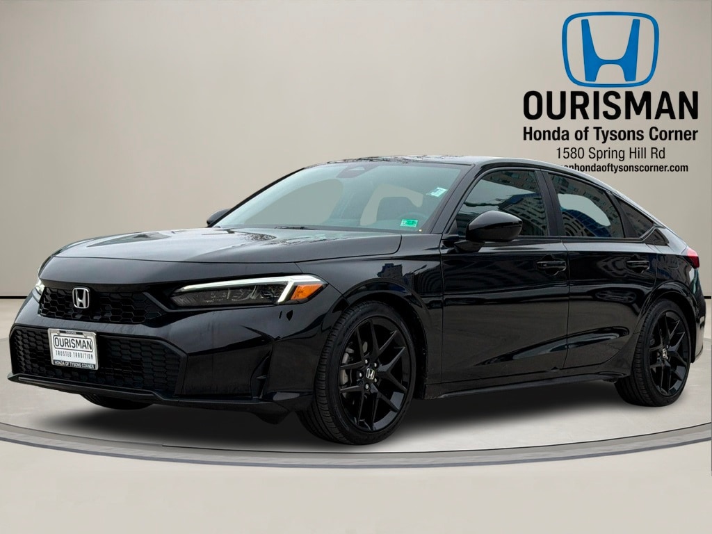 Certified 2025 Honda Civic Sport Hatchback