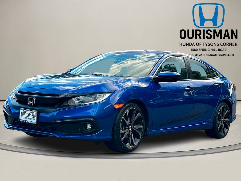 Used 2020 Honda Civic Sport with VIN 2HGFC2F85LH543159 for sale in Tysons, VA