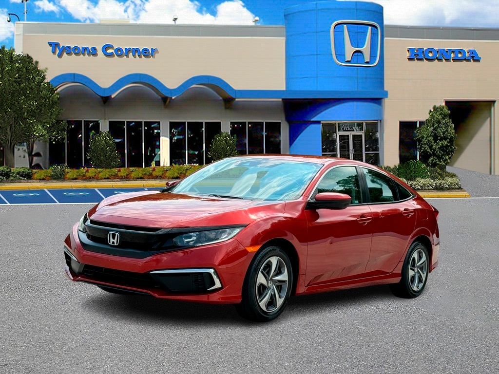 Used 2020 Honda Civic LX with VIN 2HGFC2F69LH580259 for sale in Vienna, VA