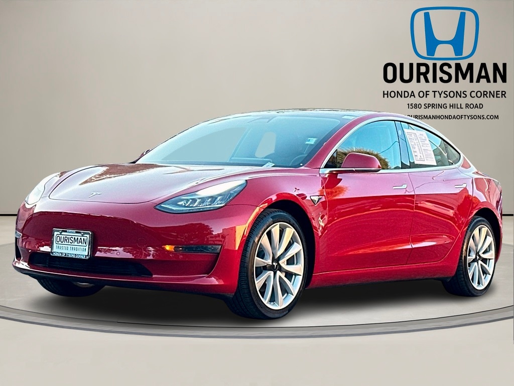 Used 2019 Tesla Model 3 Base with VIN 5YJ3E1EA1KF417332 for sale in Tysons, VA