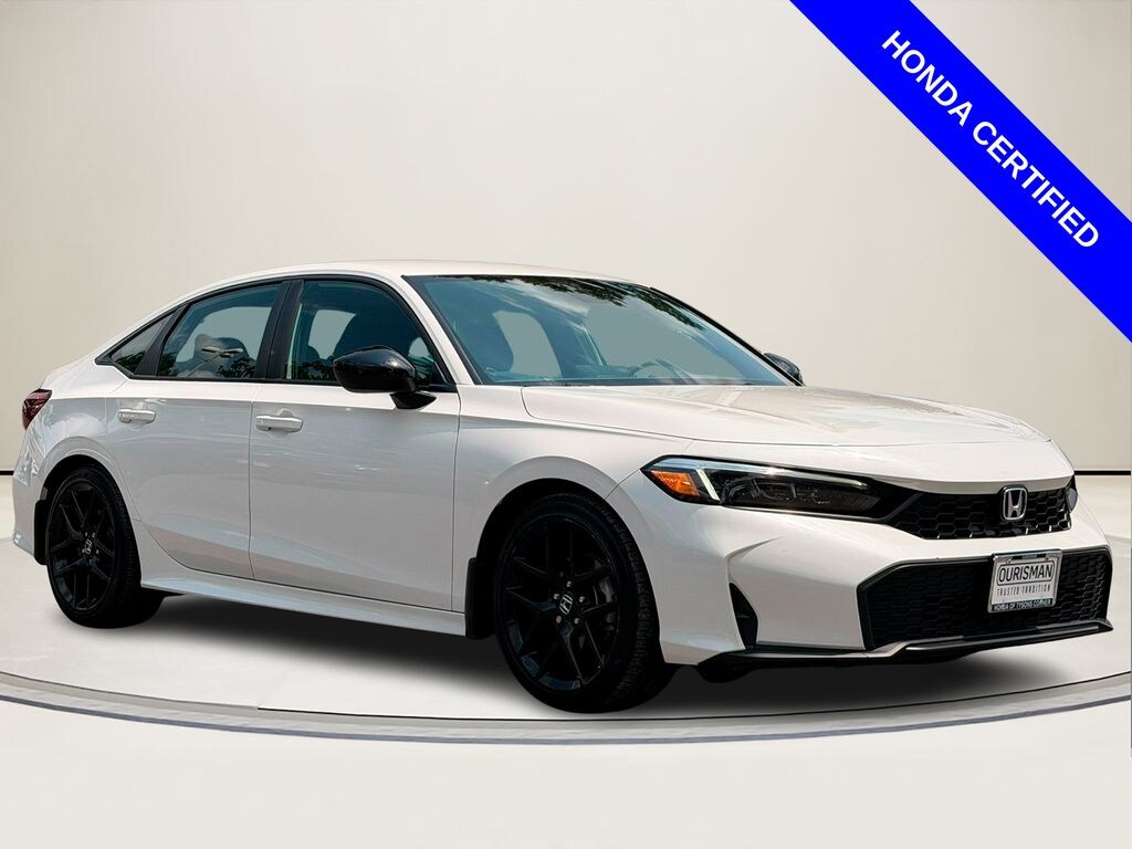 Certified 2025 Honda Civic Sport Sedan