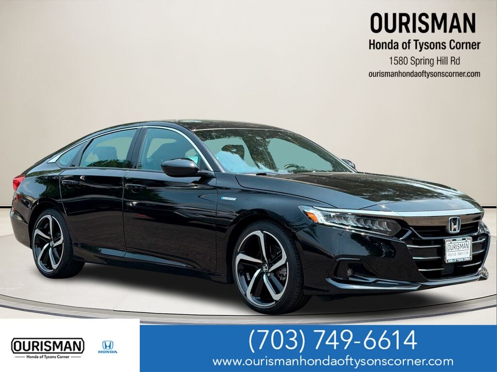 Certified 2022 Honda Accord Hybrid Sport Sedan