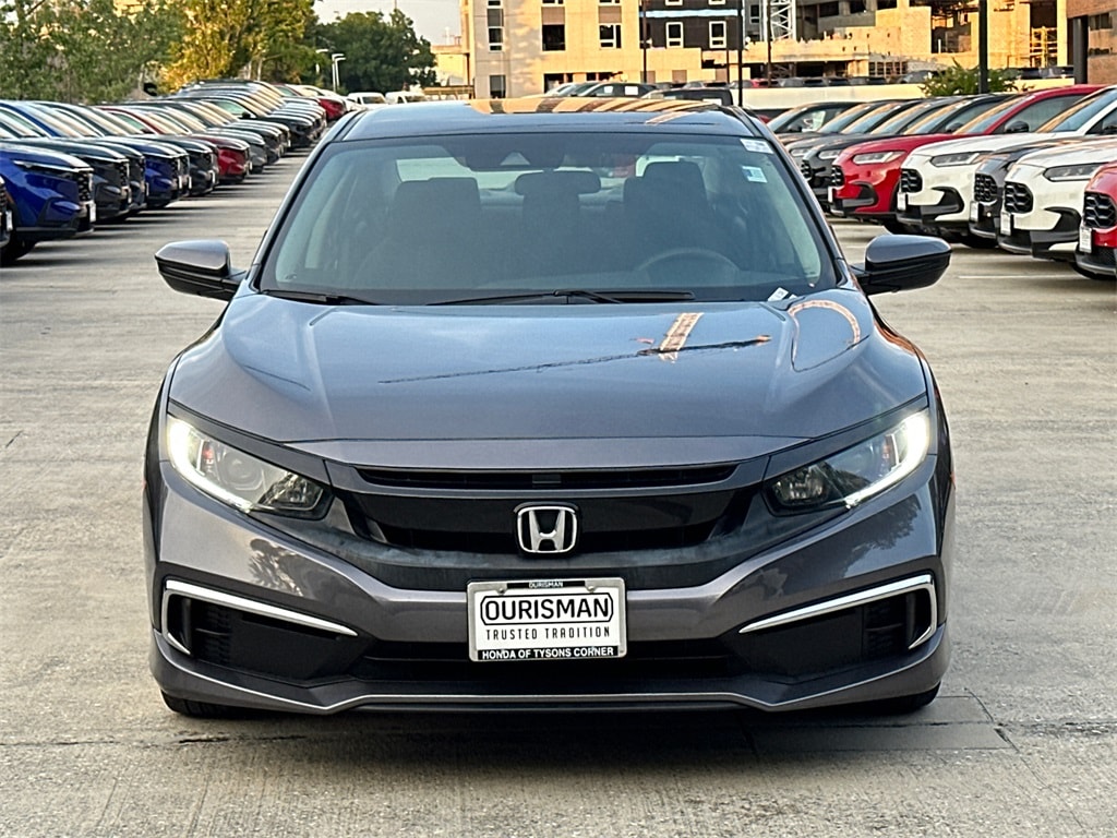 Used 2019 Honda Civic LX with VIN 2HGFC2F63KH535199 for sale in Tysons, VA