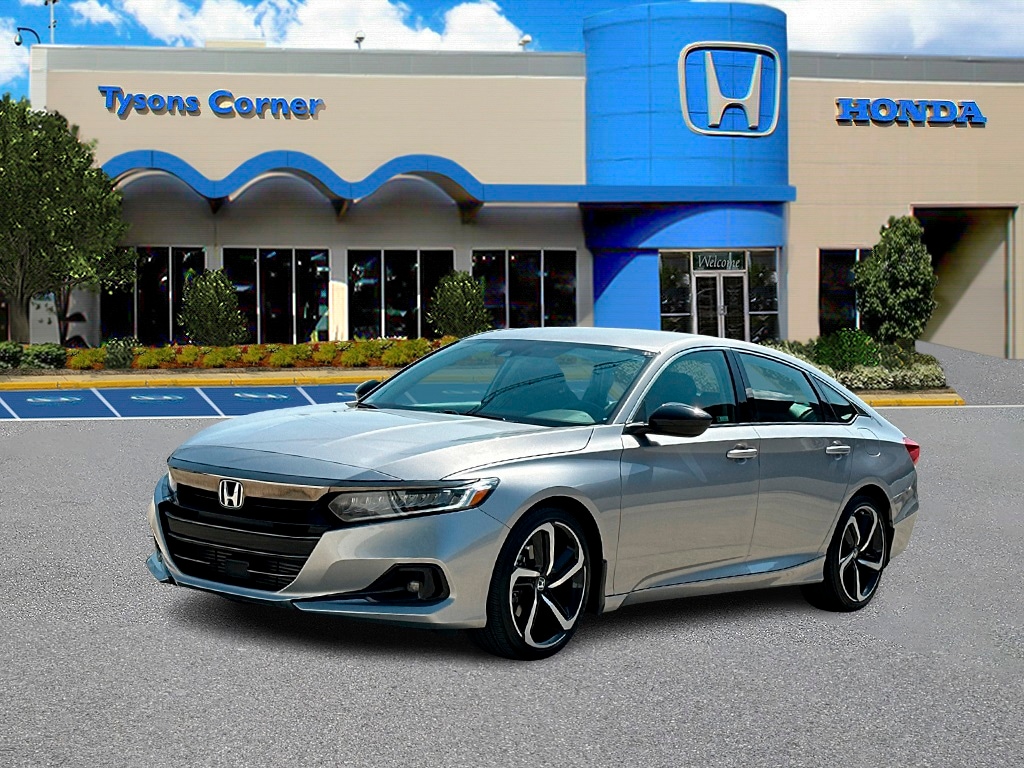 Used 2021 Honda Accord Sport SE with VIN 1HGCV1F44MA018095 for sale in Vienna, VA