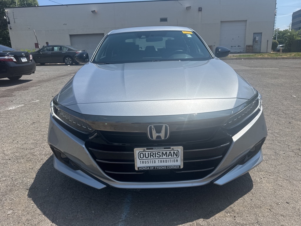Certified 2022 Honda Accord Hybrid Sport with VIN 1HGCV3F2XNA039867 for sale in Northfield, Minnesota