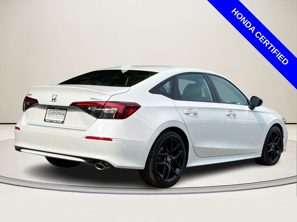 Certified 2025 Honda Civic Sport Sedan