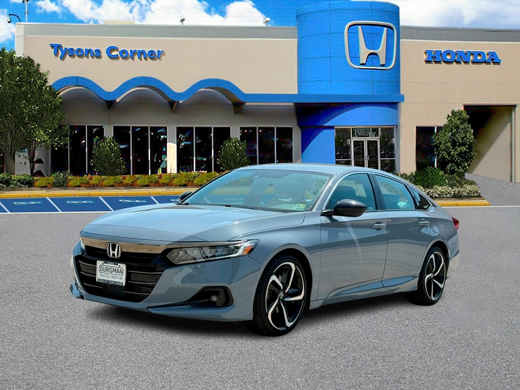 Used 2022 Honda Accord Sport with VIN 1HGCV1F30NA064452 for sale in Vienna, VA