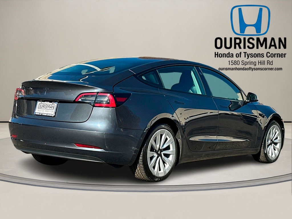 Used 2022 Tesla Model 3 Base with VIN 5YJ3E1EA8NF190175 for sale in Tysons, VA