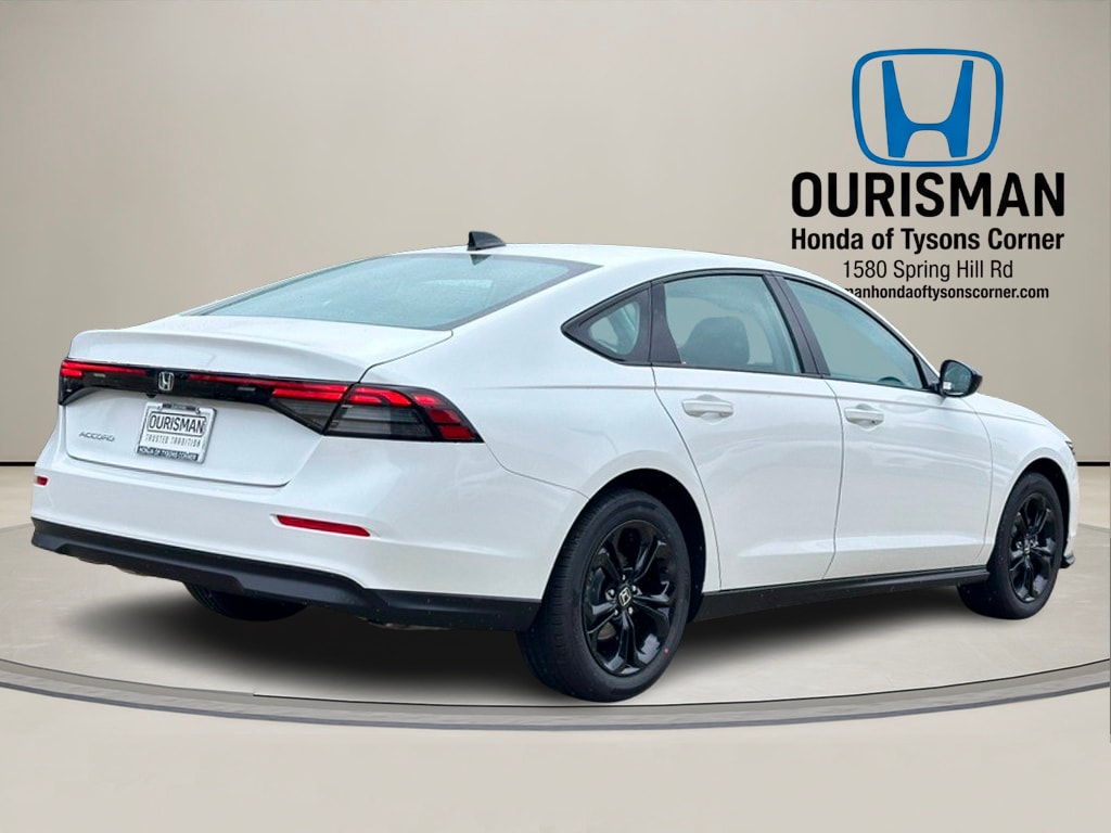 New 2025 Honda Accord SE Sedan