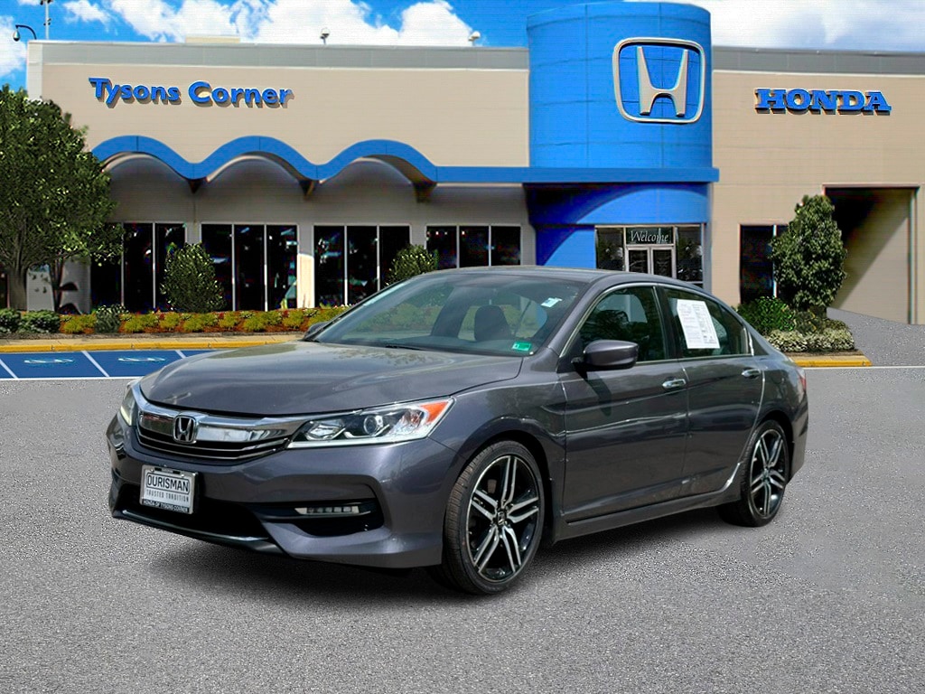 Used 2017 Honda Accord Sport with VIN 1HGCR2F53HA080127 for sale in Vienna, VA