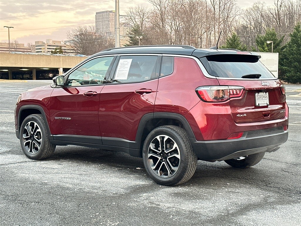 Used 2022 Jeep Compass Limited SUV