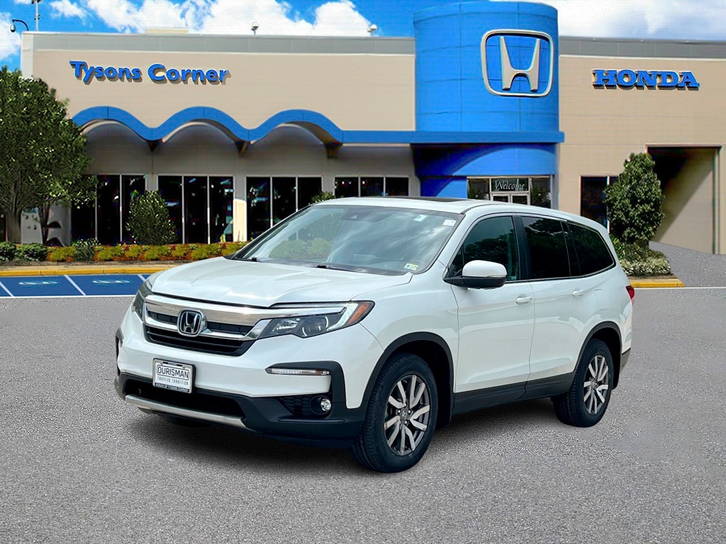 Used 2021 Honda Pilot EX-L with VIN 5FNYF6H57MB096009 for sale in Vienna, VA