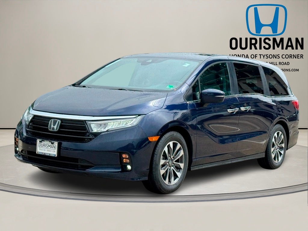 Certified 2023 Honda Odyssey EX-L with VIN 5FNRL6H64PB059672 for sale in Vienna, VA