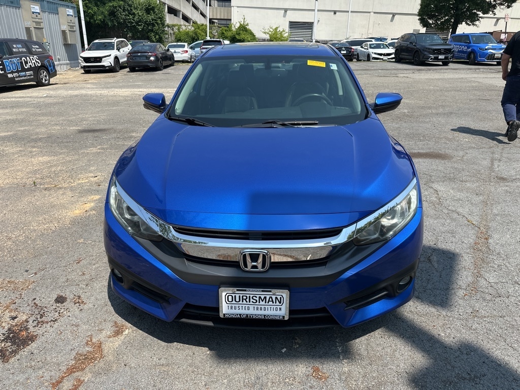 Used 2016 Honda Civic EX-L with VIN 19XFC1F75GE016949 for sale in Vienna, VA