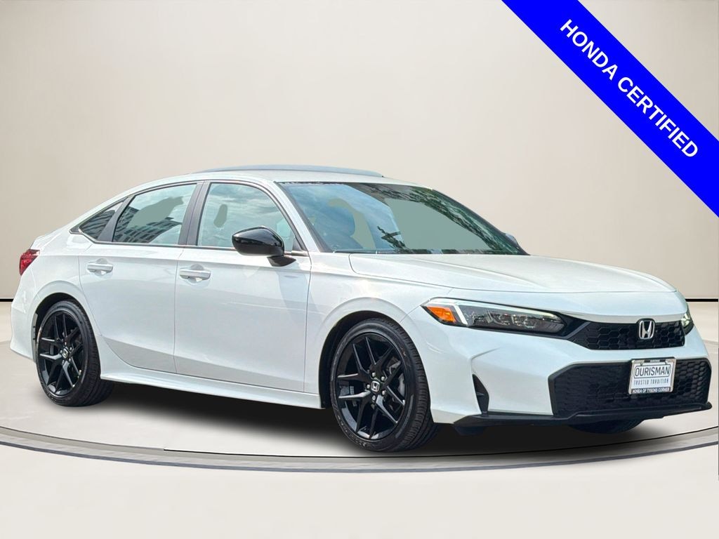 Certified 2025 Honda Civic Sport Sedan