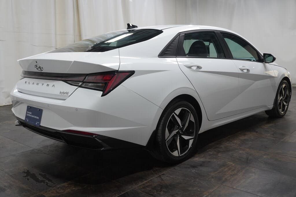 Used 2021 Hyundai Elantra HEV Limited Sedan