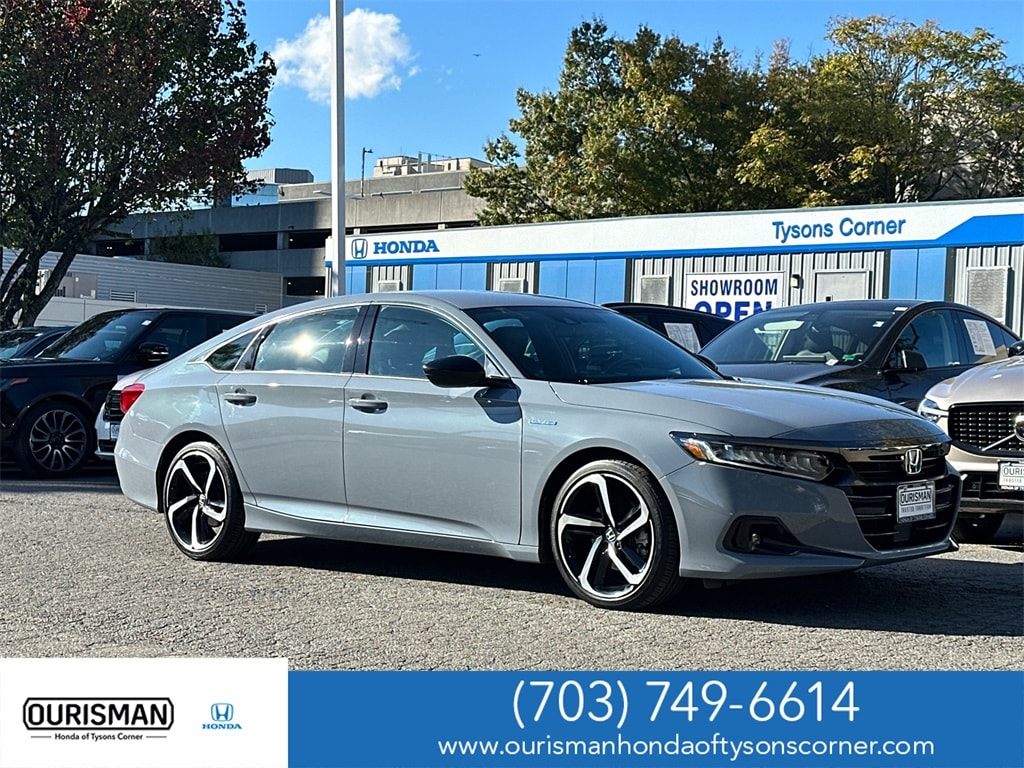 Certified 2022 Honda Accord Hybrid Sport Sedan