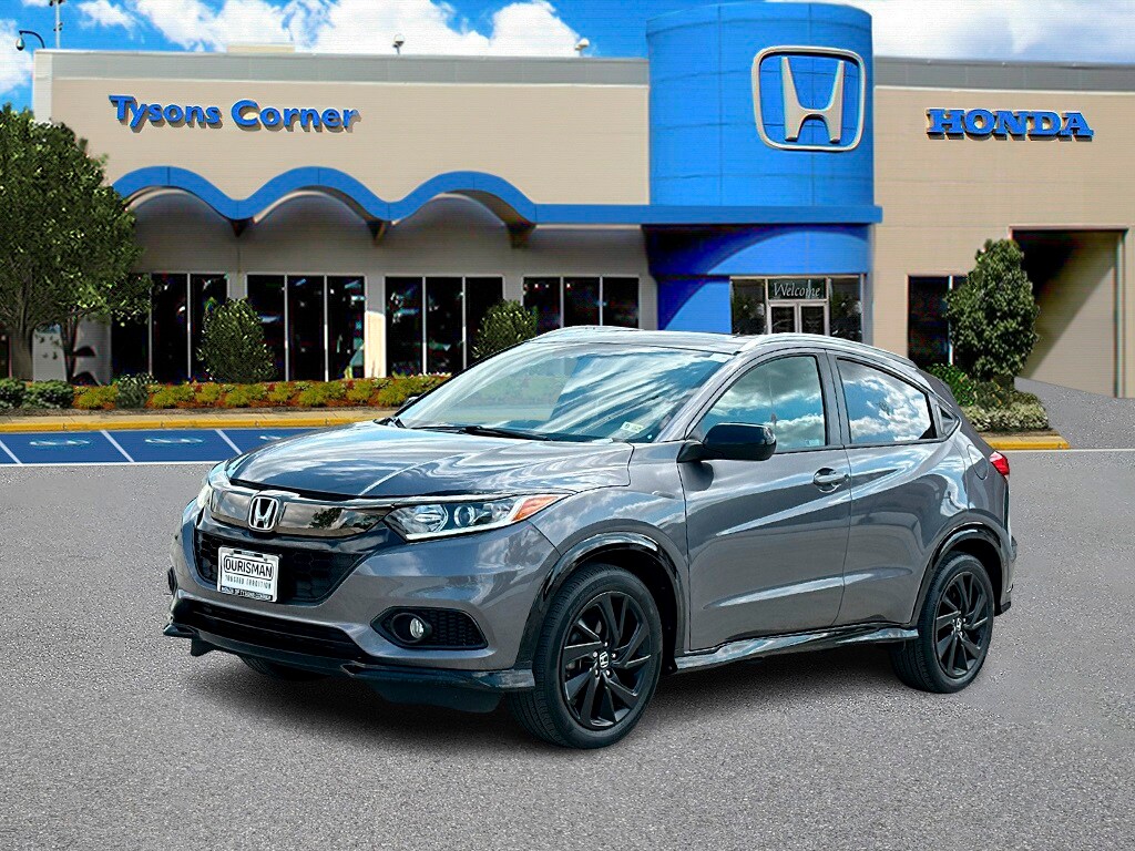 Used 2021 Honda HR-V Sport with VIN 3CZRU6H13MM720076 for sale in Vienna, VA