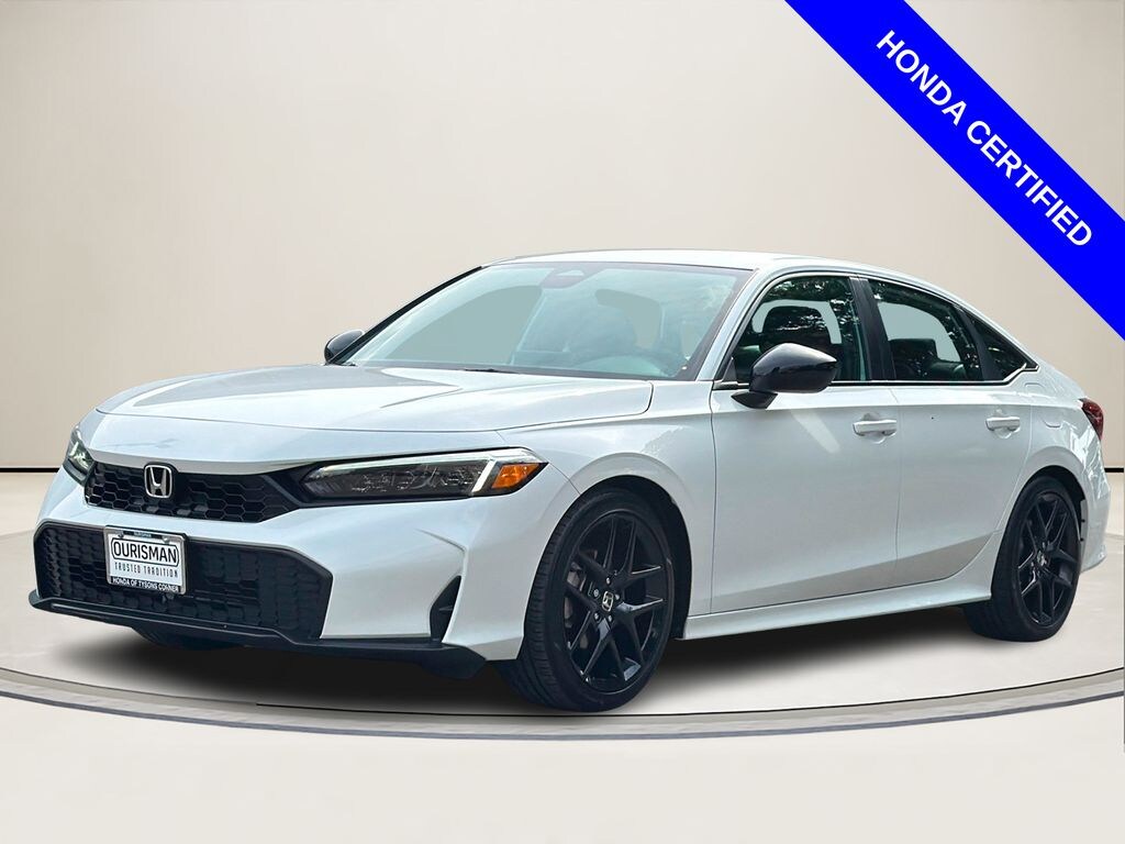 Certified 2025 Honda Civic Sport Sedan