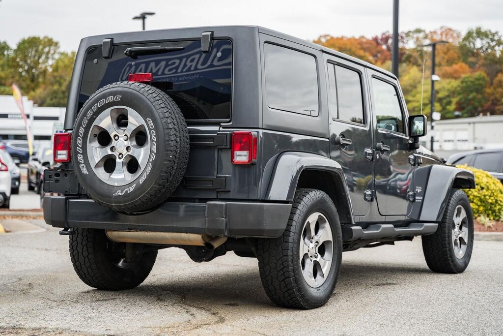 Used 2017 Jeep Wrangler Unlimited Sahara SUV