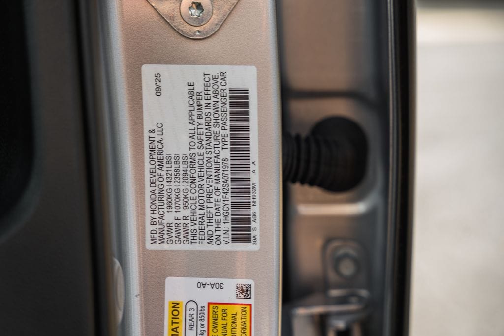 2025 Honda Accord SE - Photo 33