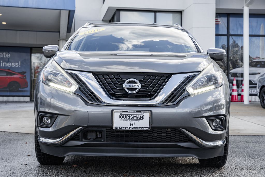 Used 2018 Nissan Murano SV with VIN 5N1AZ2MH1JN124770 for sale in Woodbridge, VA