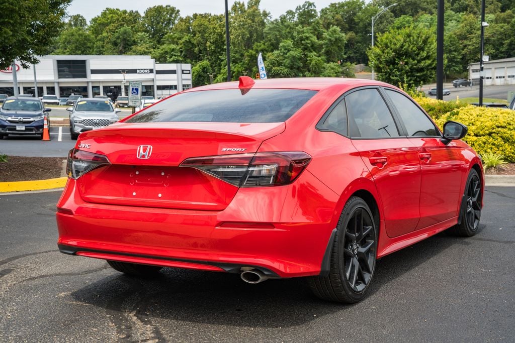 Certified 2025 Honda Civic Sport Sedan