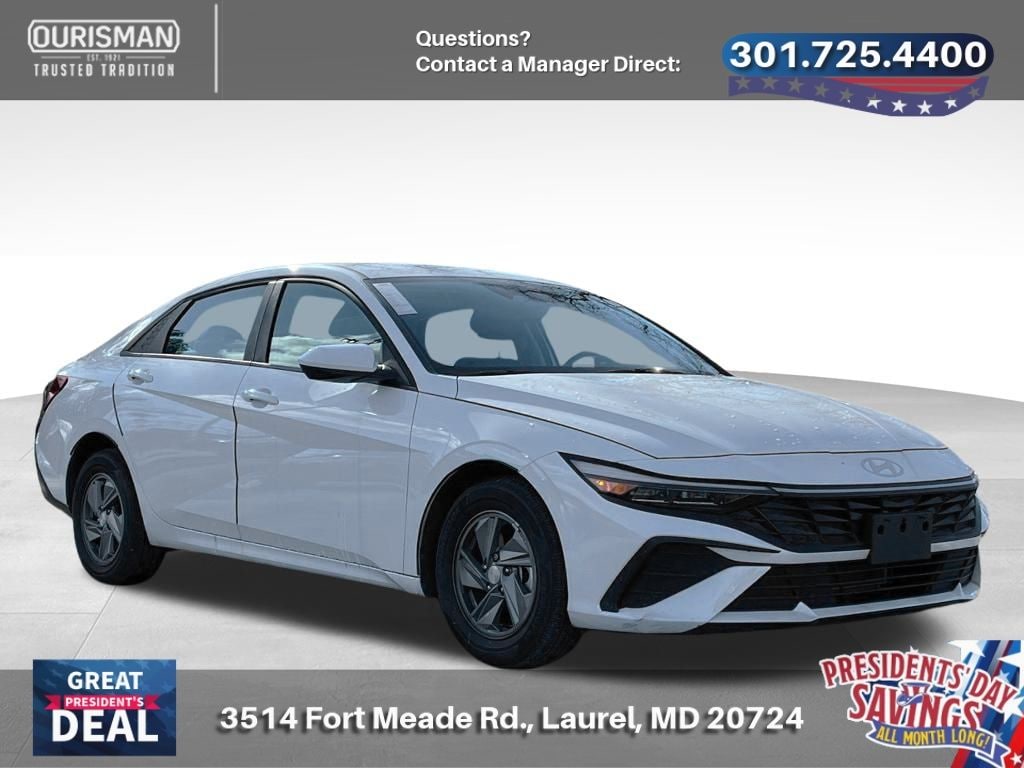 Certified 2025 Hyundai Elantra SE Sedan