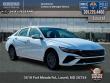 New 2026 Hyundai Elantra Hybrid Blue Sedan