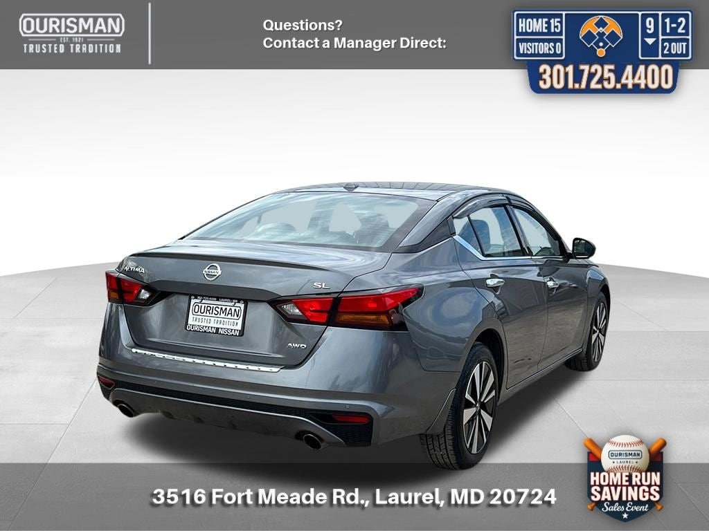 Used 2022 Nissan Altima 2.5 SL Sedan