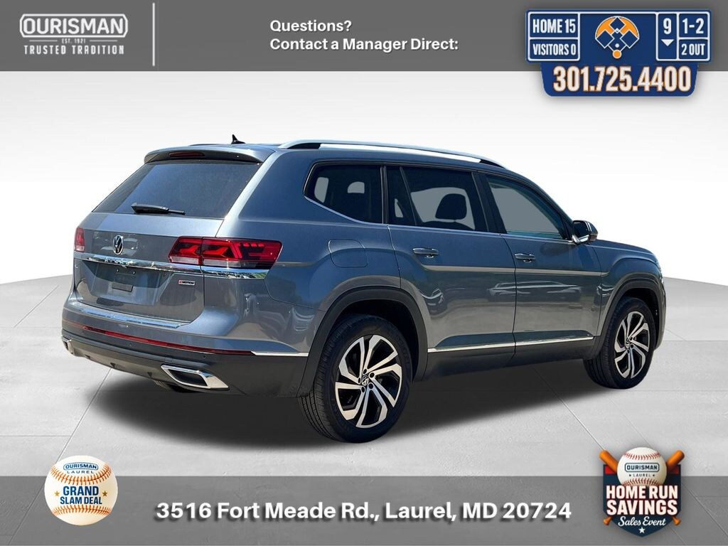 Used 2022 Volkswagen Atlas 2.0T SEL SUV