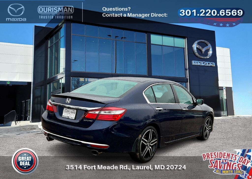 Used 2016 Honda Accord Sport Sedan