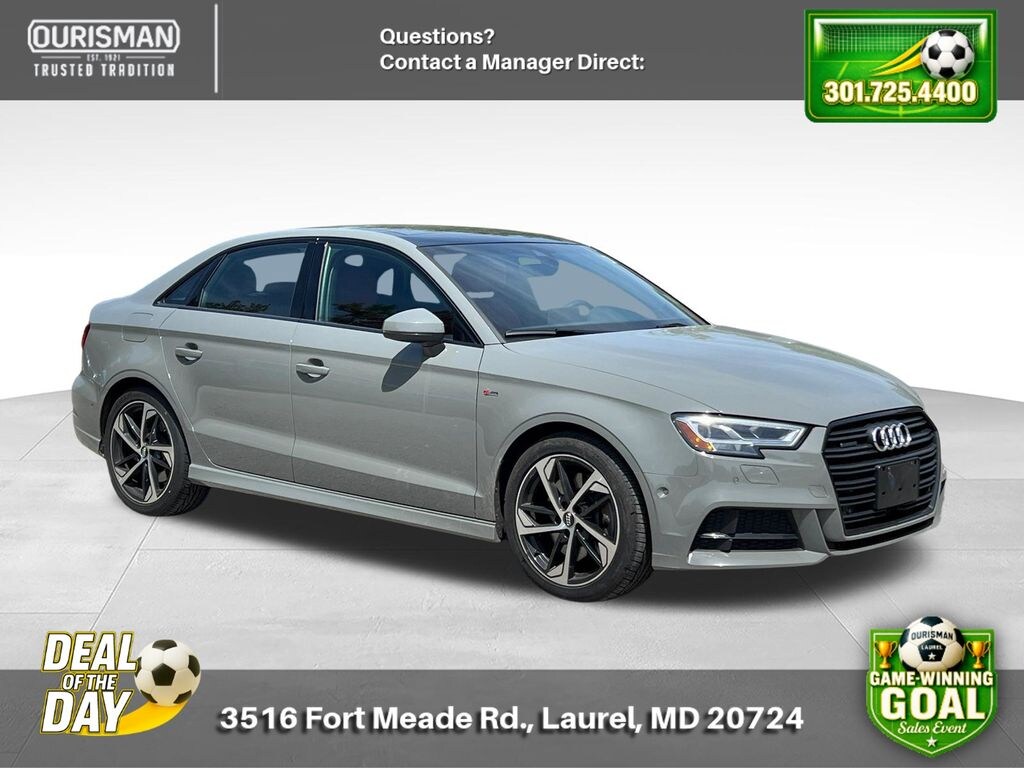 Used 2020 Audi A3 2.0T S line Premium Sedan