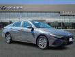 New 2025 Hyundai Elantra Hybrid Blue Sedan