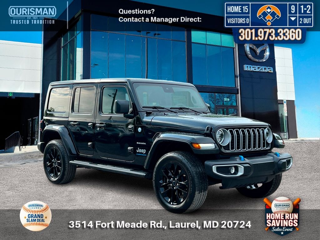 Used 2024 Jeep Wrangler 4xe Sahara SUV