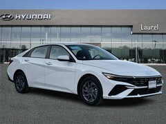 2026 Hyundai Elantra Hybrid Blue Sedan