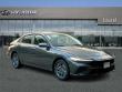 New 2025 Hyundai Elantra Hybrid Blue Sedan