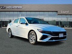 2026 Hyundai Elantra Hybrid Blue Sedan