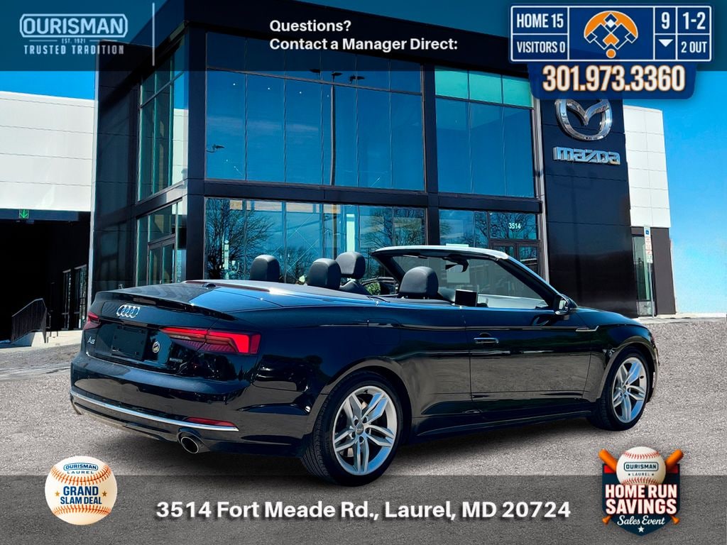 Used 2019 Audi A5 2.0T Premium Cabriolet