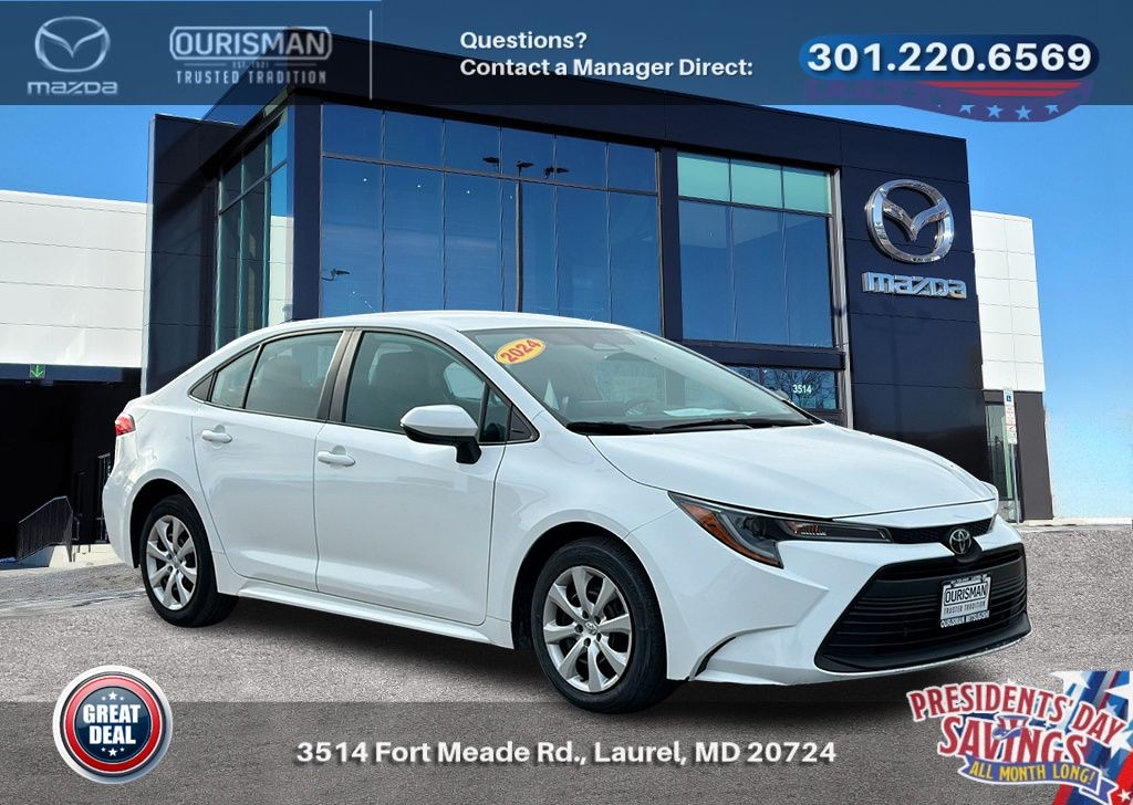Used 2024 Toyota Corolla LE Sedan