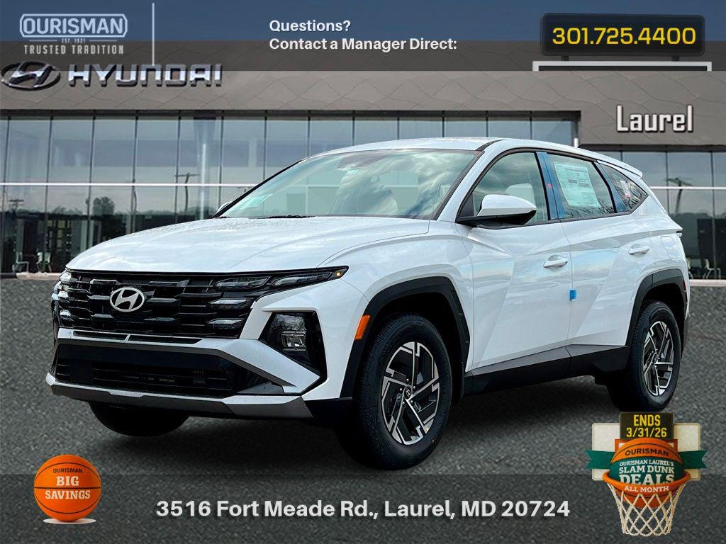 New 2026 Hyundai Tucson Hybrid Blue SUV