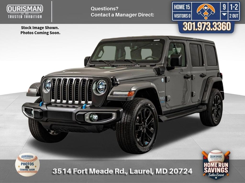 Used 2023 Jeep Wrangler 4xe Sahara SUV
